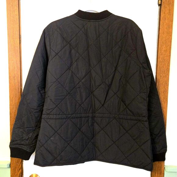 Duluth Trading Company Quilted Bomber Jacket Women's Size L - Picture 2 of 7
